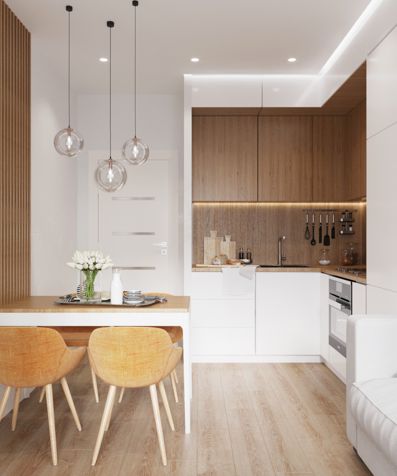 Интерьер квартиры в ЖК Преображение