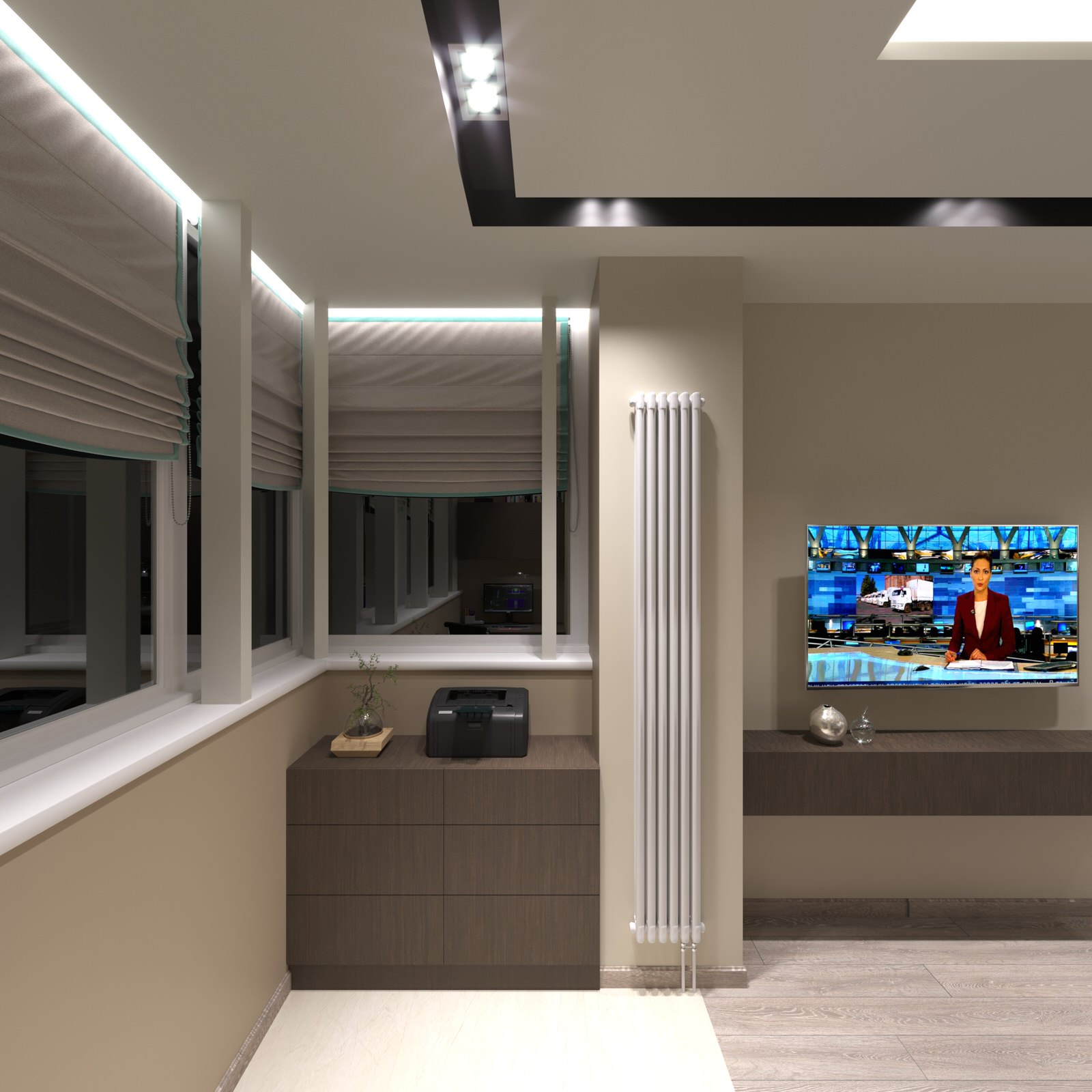 Дизайн двухуровневой квартиры 170 м² ЖК «ORDYNKA»