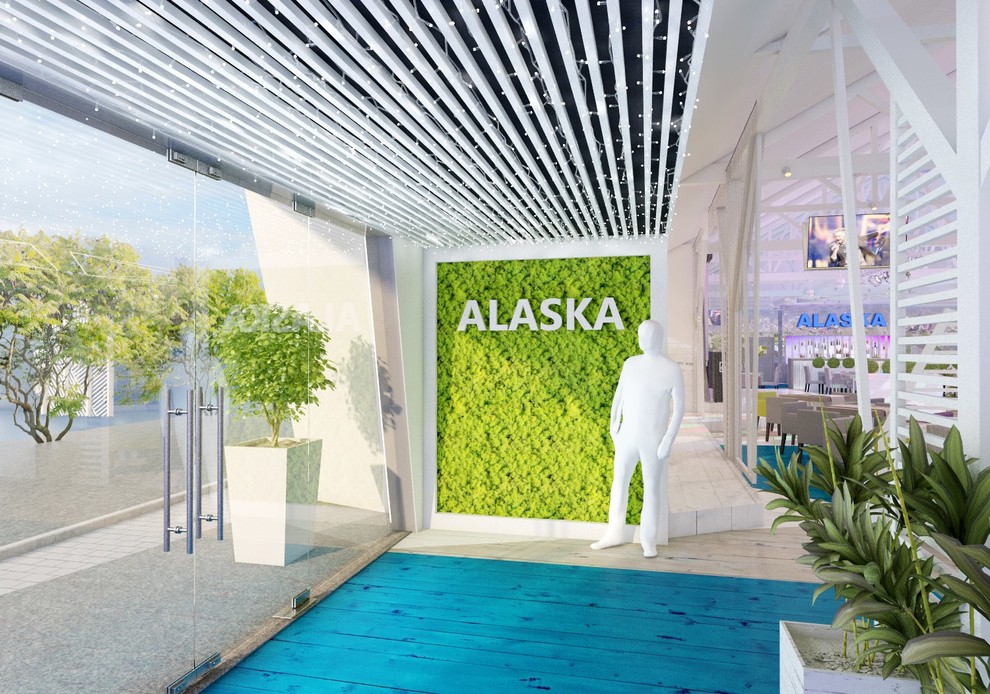 Дизайн-проект интерьера ресторана 800 м2