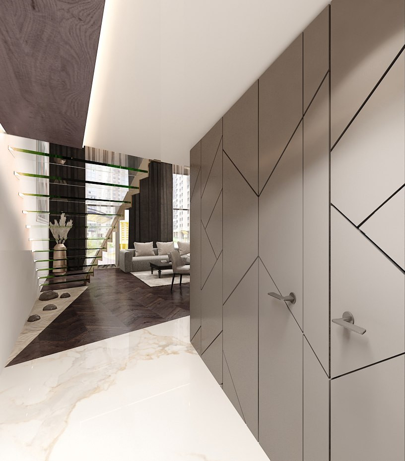 Дизайн проект квартиры ЖК Jazz