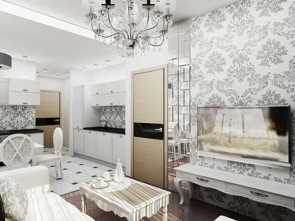 Обложка проекта: Студия для молодой девушки