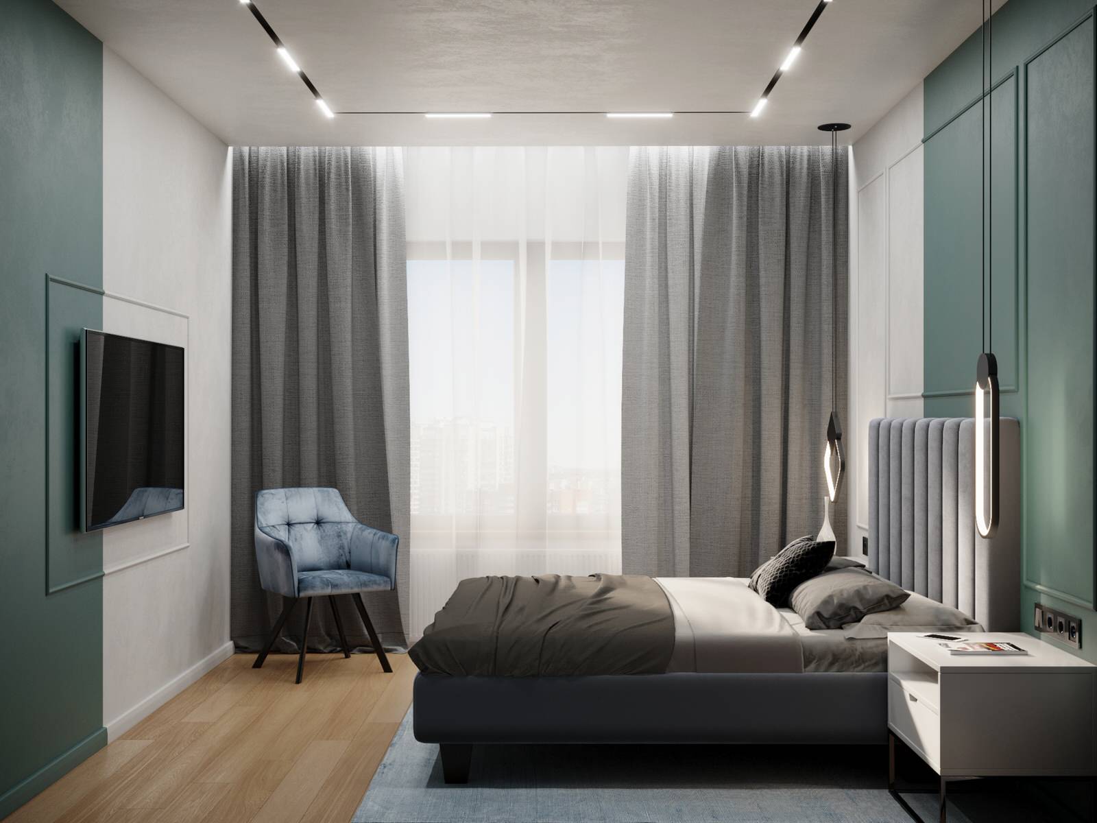 Обложка проекта: Геометрия цвета ЖК "Discovery"