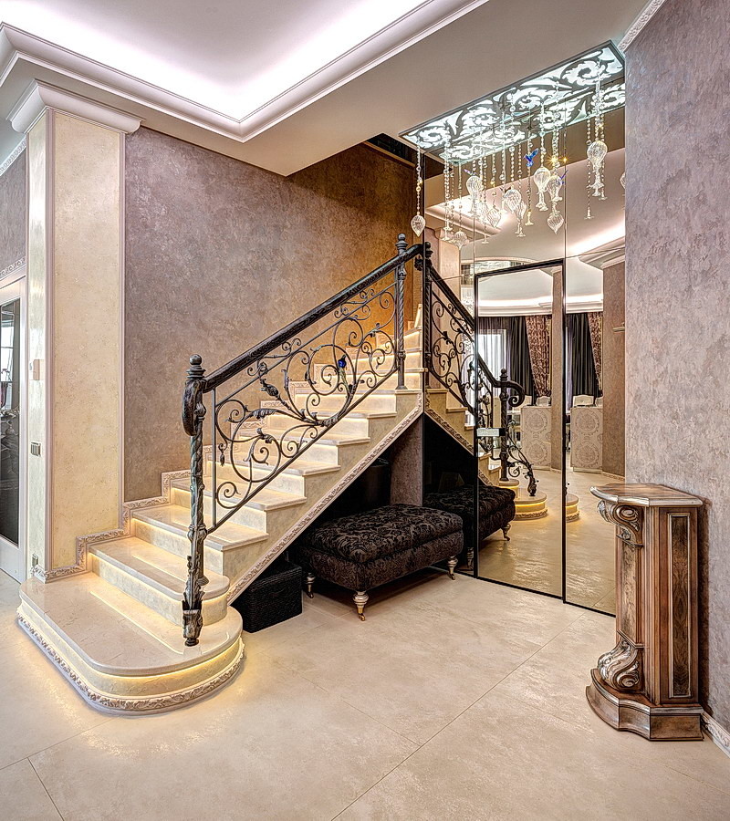 Натуральный камень в интерьере квартиры