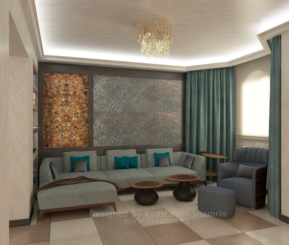 Проект коттеджа в эко- стиле.