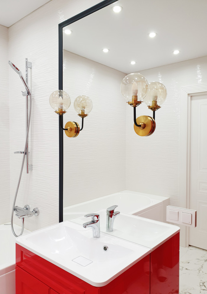 Небо. Ванная комната.