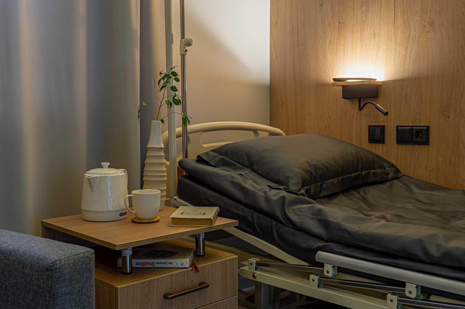 Индивидуальные палаты в медицинском центре