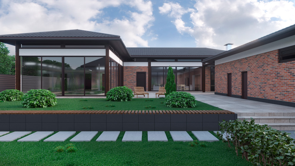 Частный дом с банным комплексом