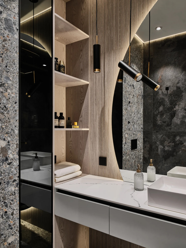 Дизайна-проекта  душевой  ЖК " Две эпохи"