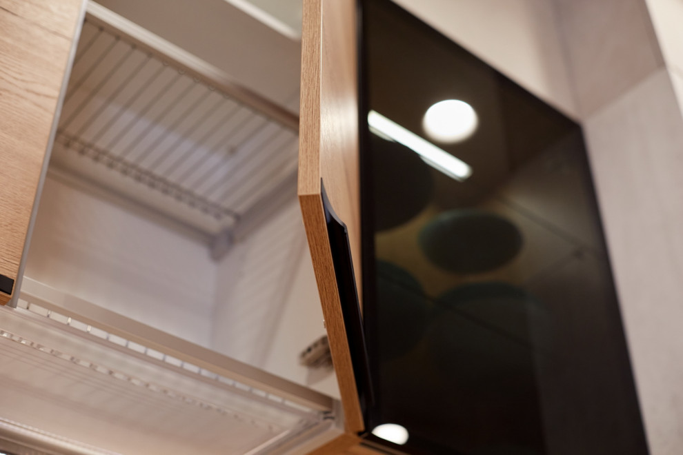 Уютная кухня nobilia в проекте "Дачного ответа" для большой семьи.