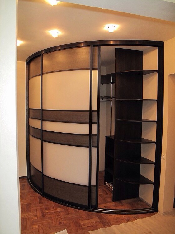 Гардеробные и шкафы купе