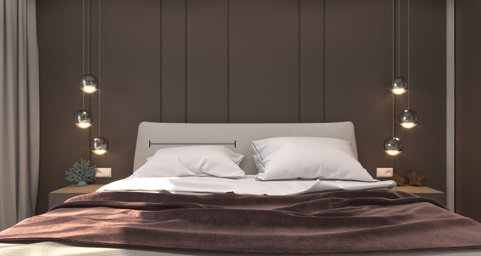 Уютная кровать.