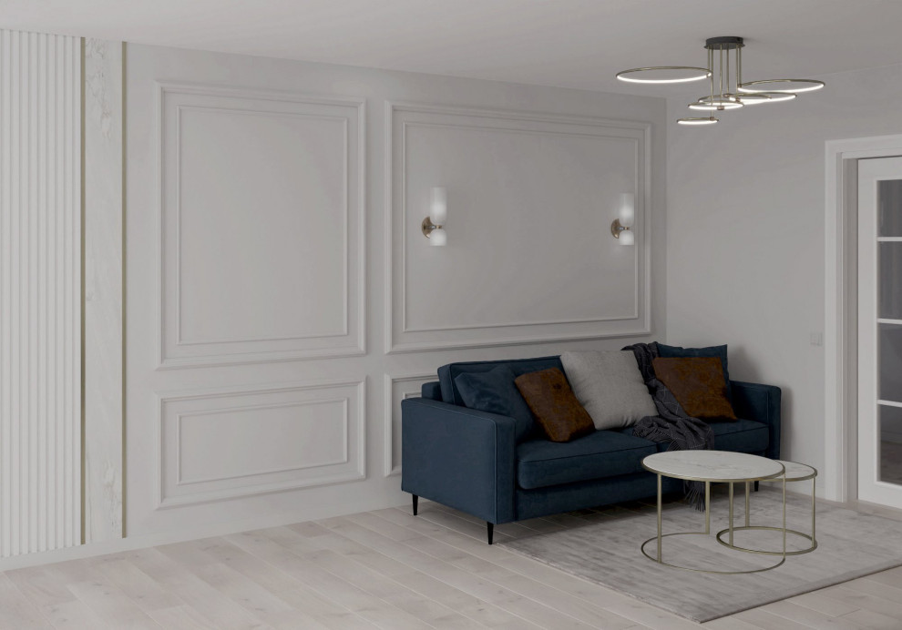 Дизайн кухни-гостиной