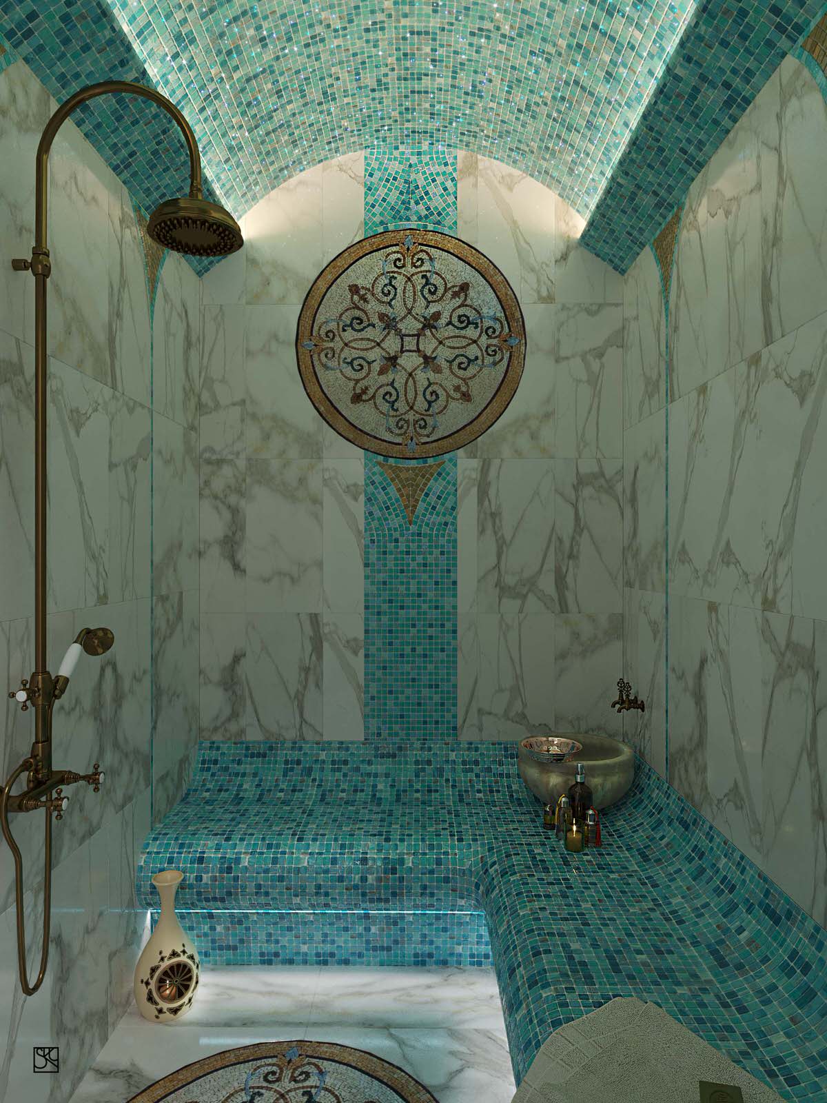 Хамам из проекта "The way home"