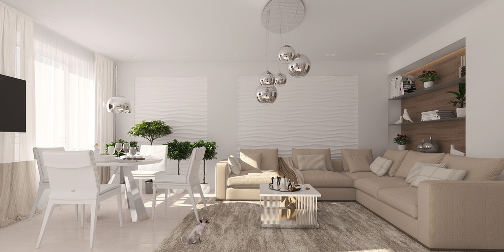 Обложка проекта: Дизайн-проект интерьера квартиры 90 кв.м в жилом доме бизнес-класса "La Grande"