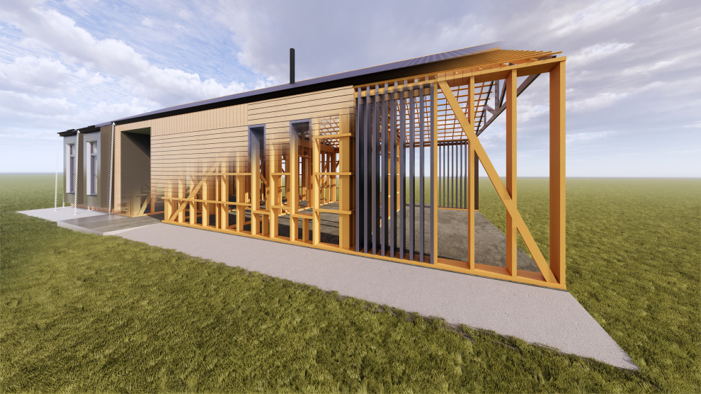 Обложка проекта: Проект каркасного жилого дома для заказчика из Норвегии
