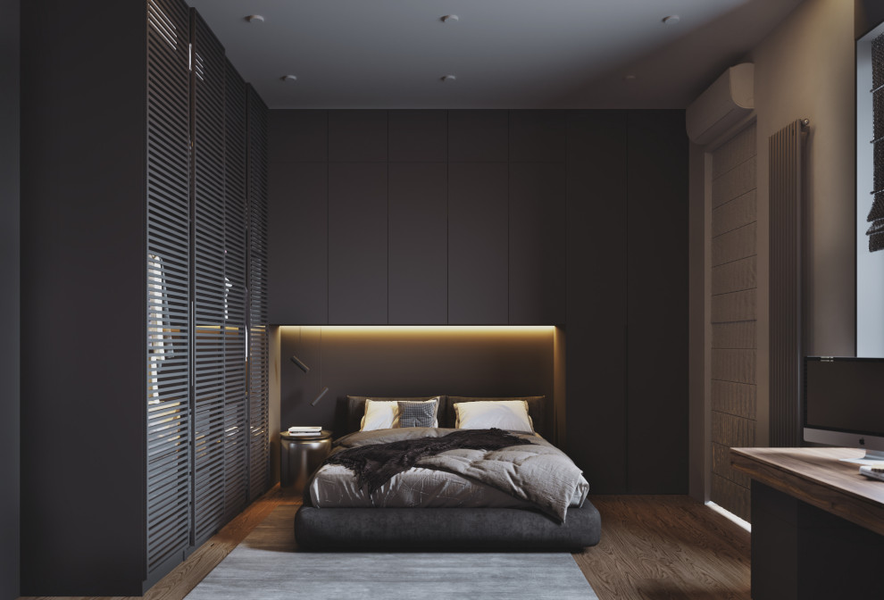 Квартира в серых тонах