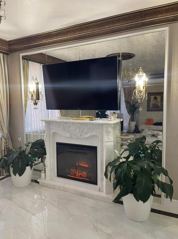 Обрамление камина