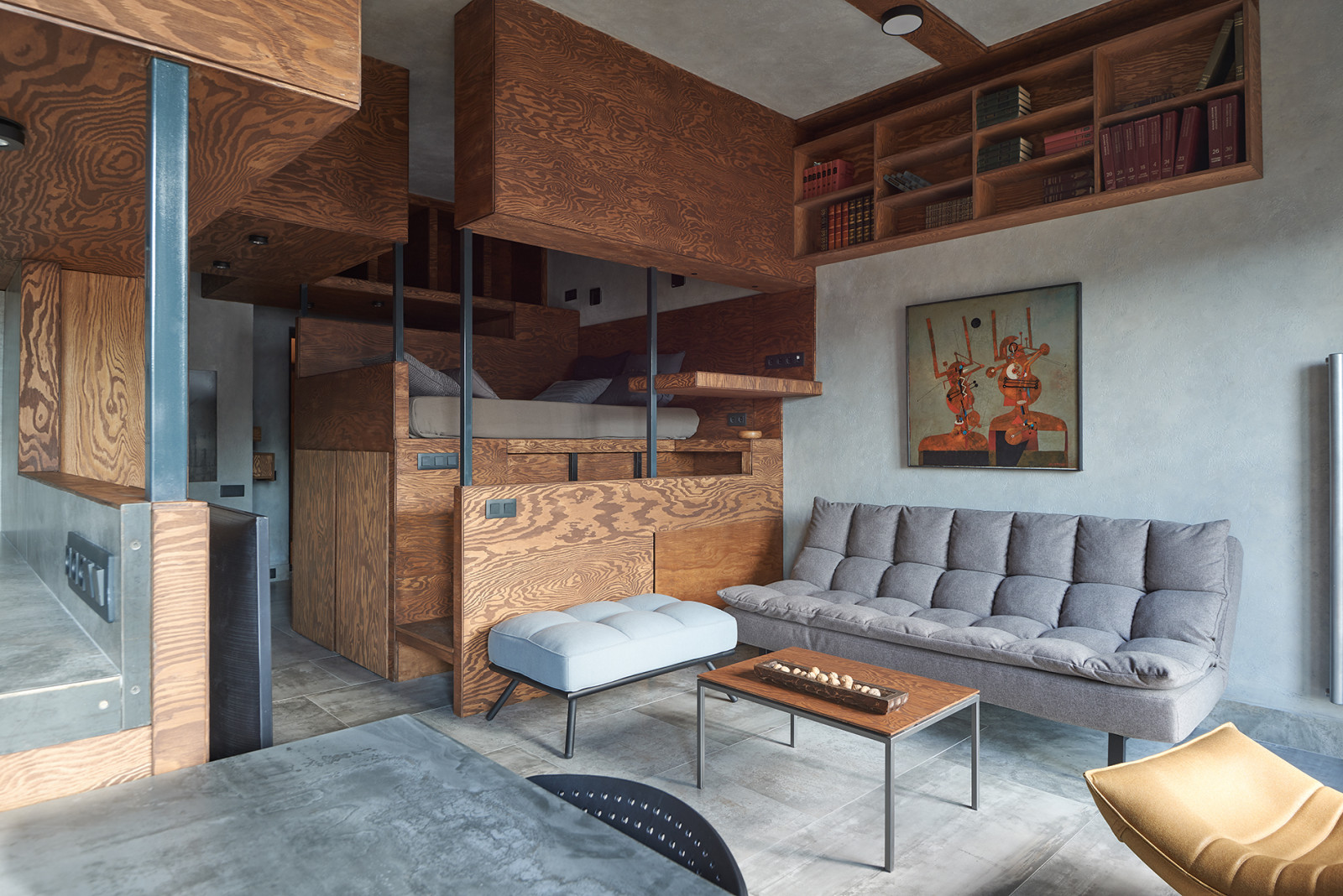 Houzz тур: 37 кв.м — студия из интерьерного конструктора