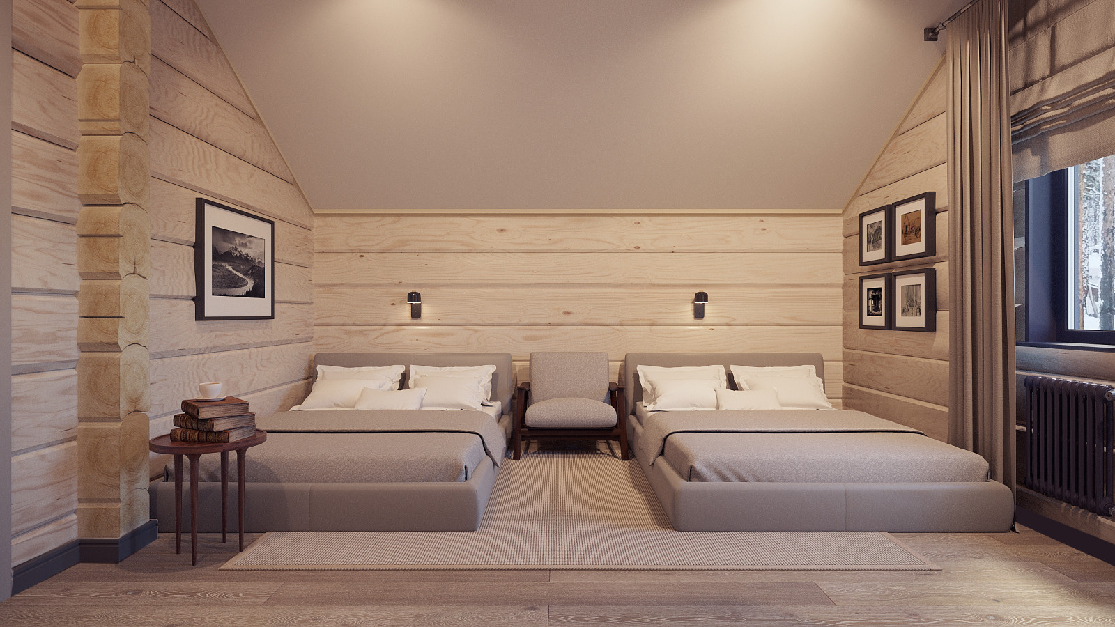 Дом на Урале визуализации