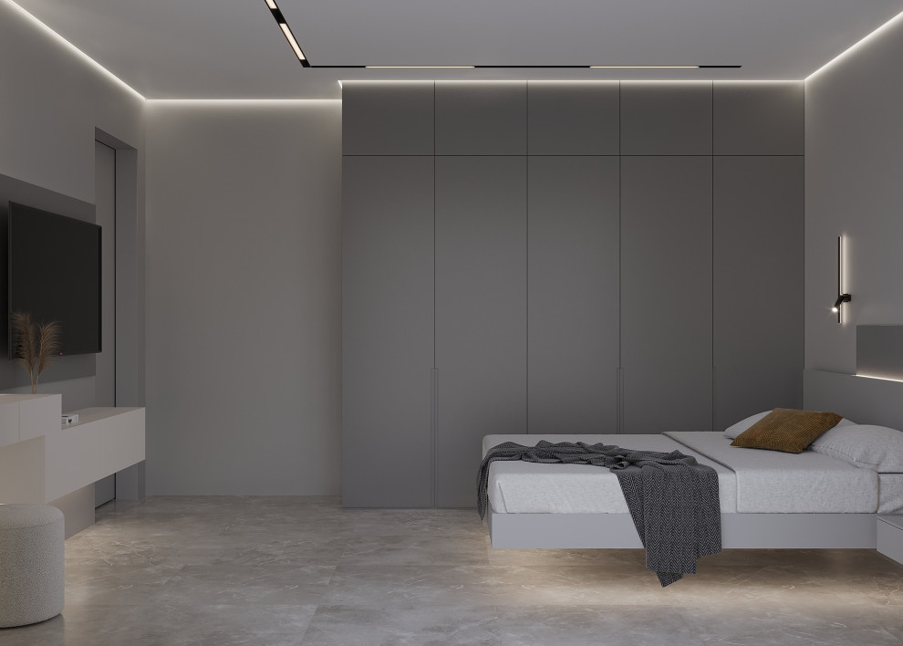 Гостевая спальня в минималистичном стиле