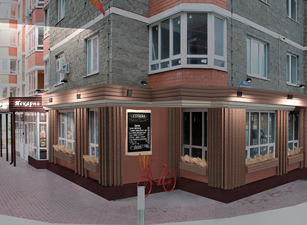 Обложка проекта: проект магазина совмещенного с пекарней