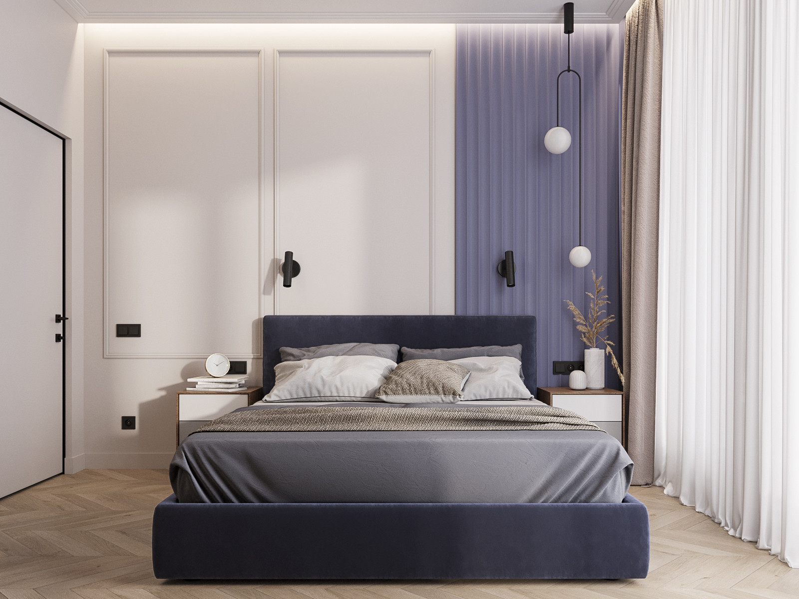 Москва, ЖК "PLAY". Евродвушка 46 кв.м.