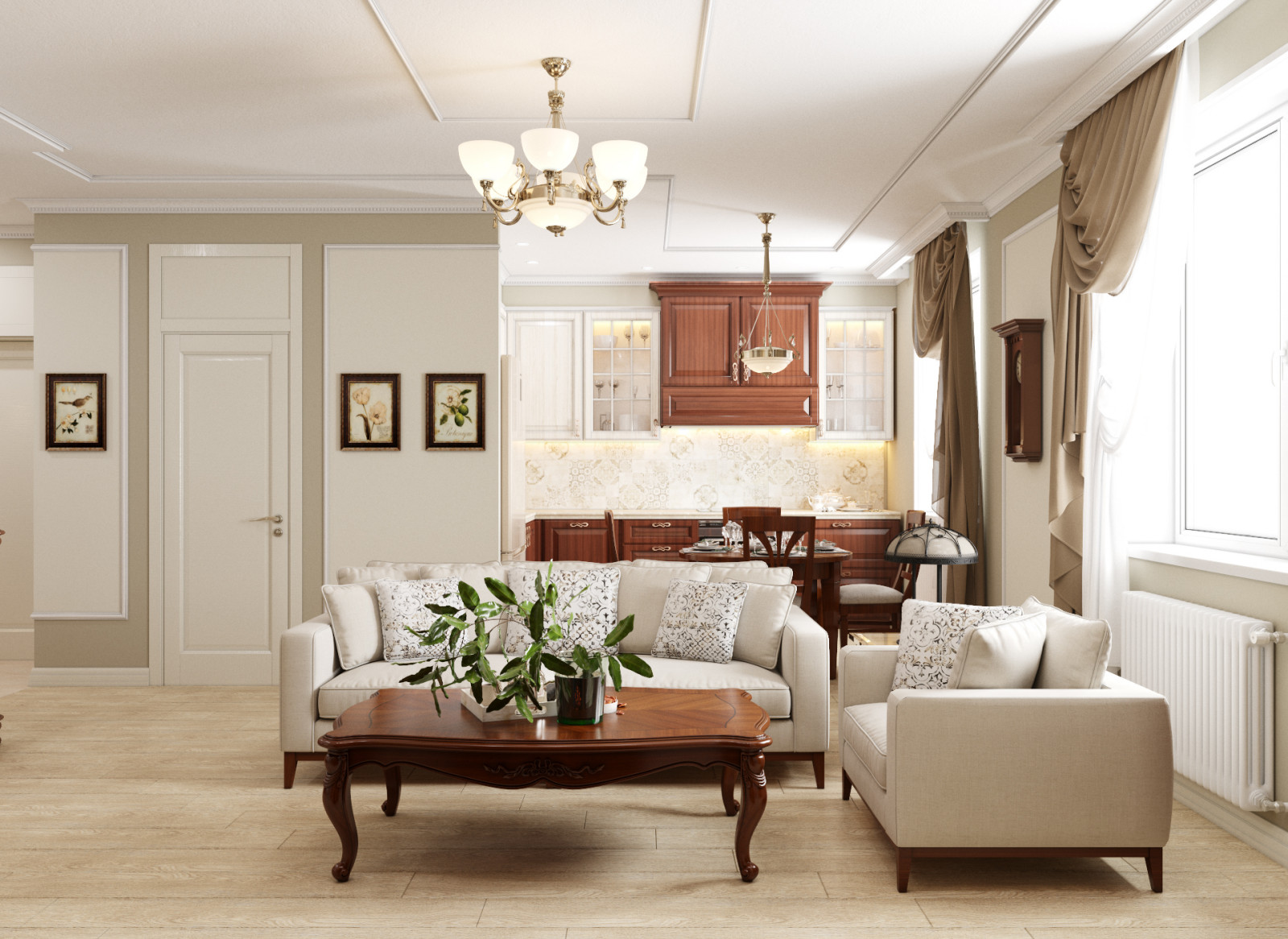 Обложка проекта: Квартира в ЖК "Капитал"