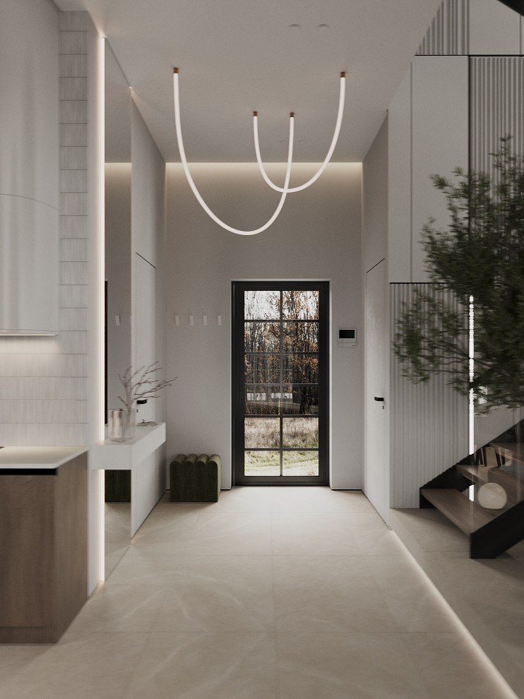 Проект интерьера для дома в коттеджном поселке "Ингардия"