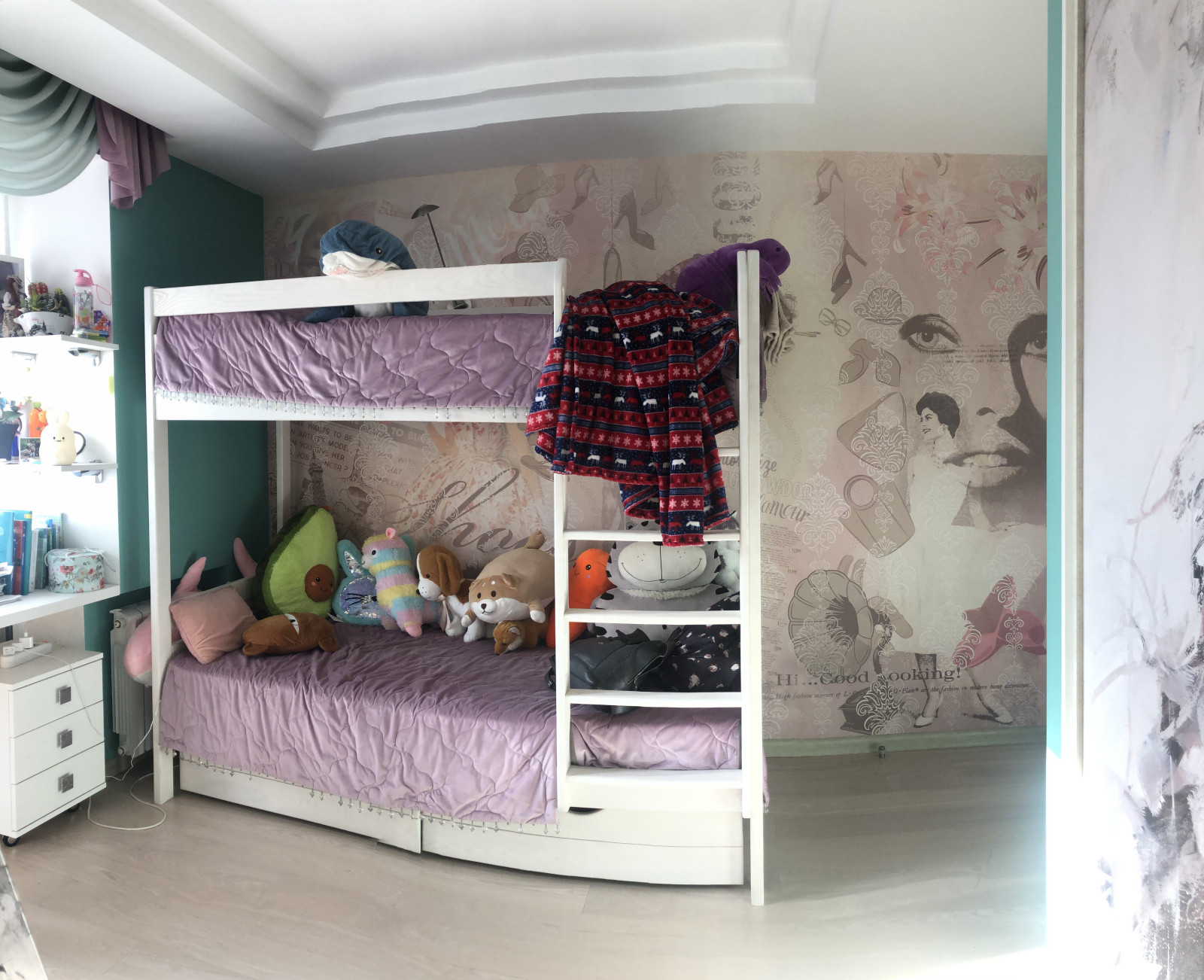 Art Deco + девушка-подросток