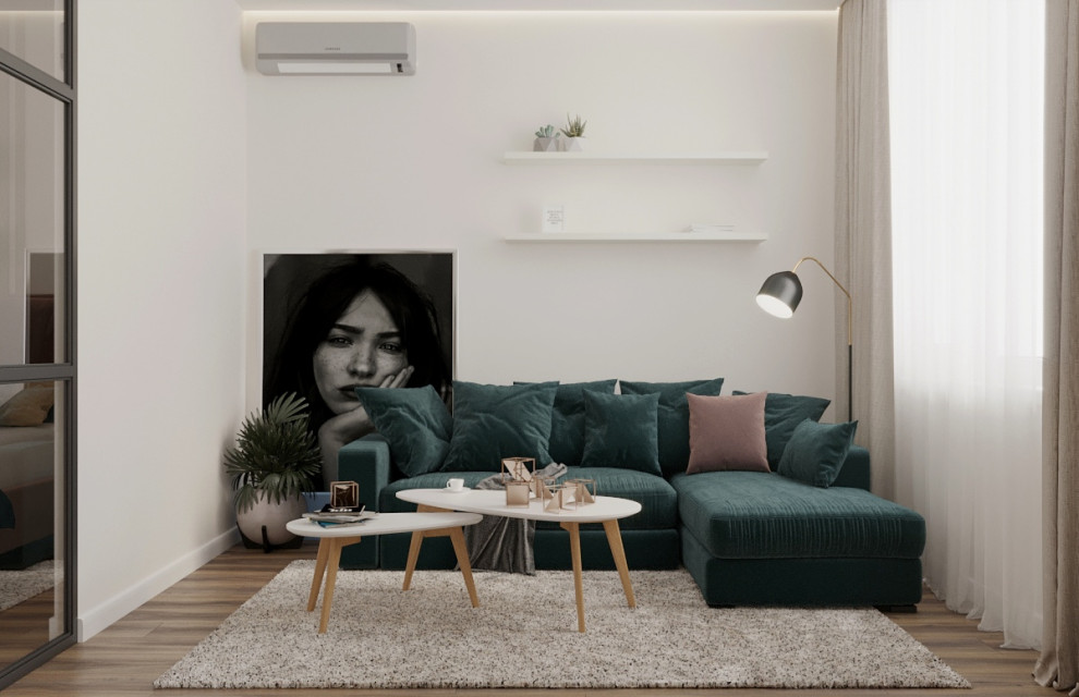 Обложка проекта: ЖК «Испанские кварталы» 44 м2