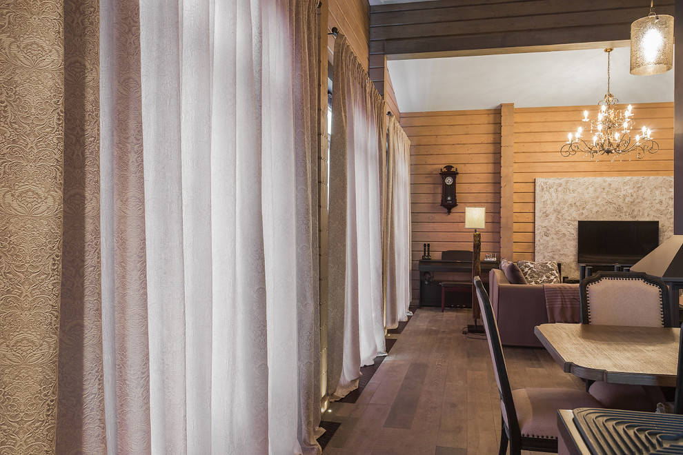 Обложка проекта: Шторы для деревянного ЭКОдома в Новодарьино