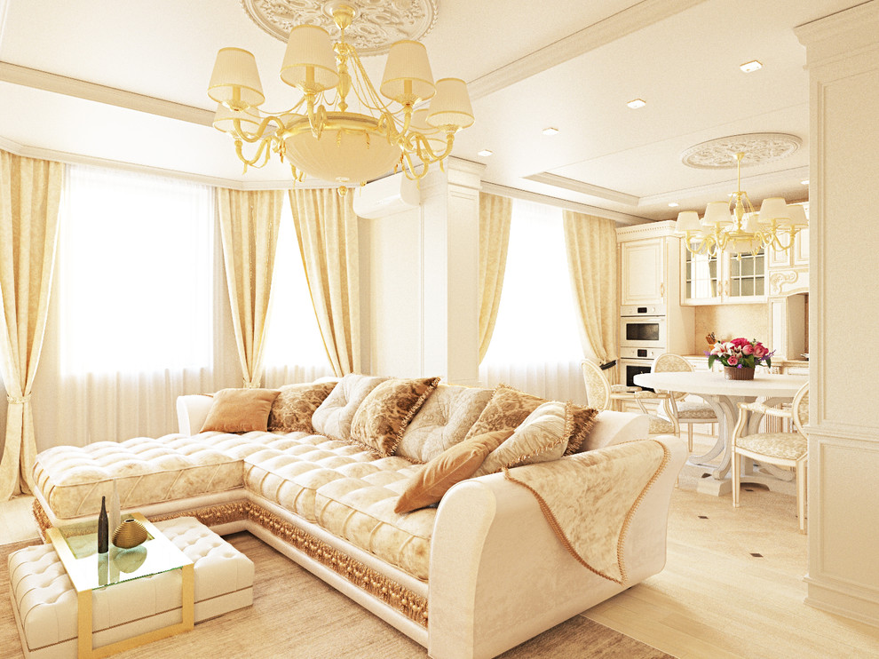 Обложка проекта: Квартира в классическом стиле