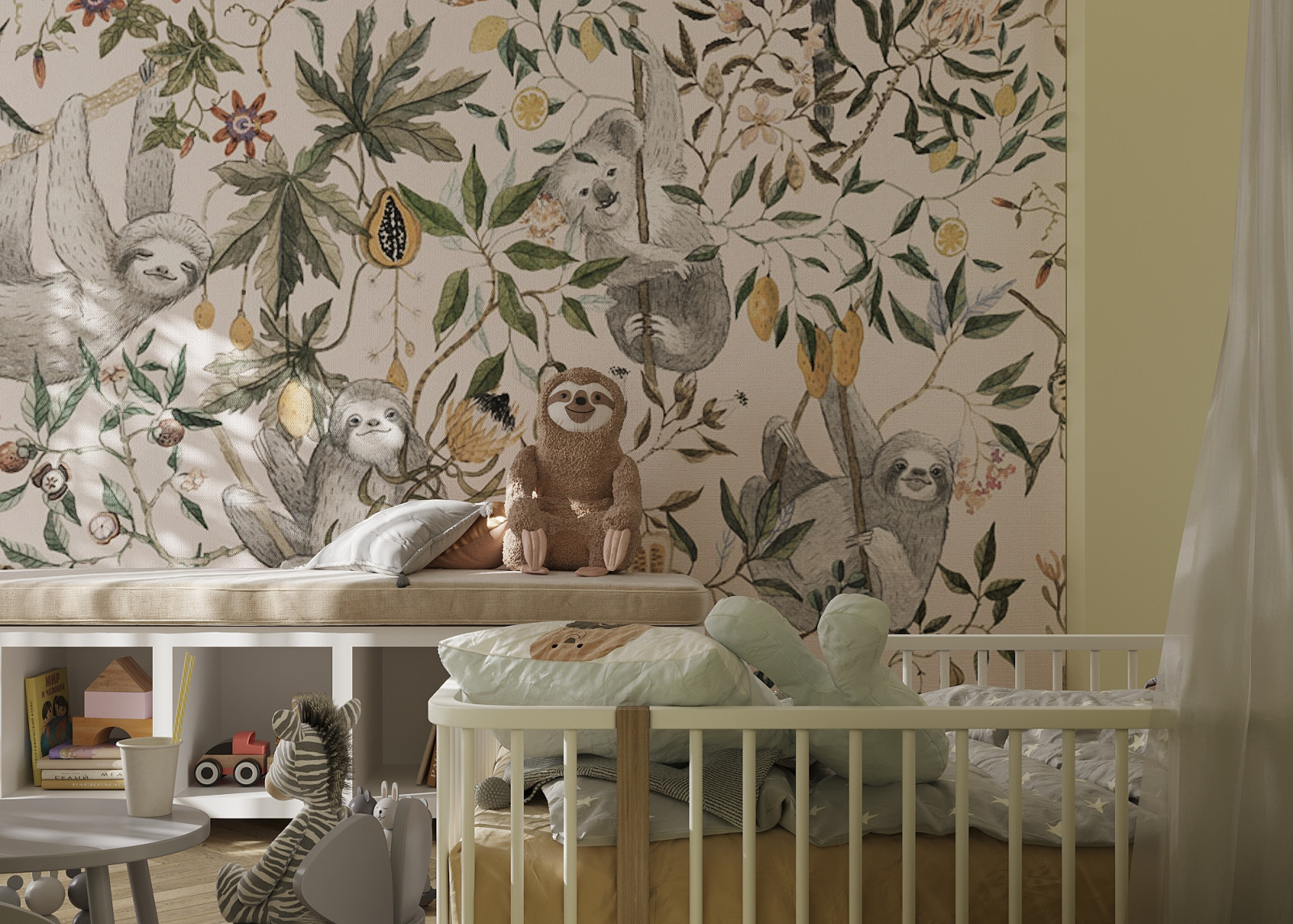 Детская с лемурами