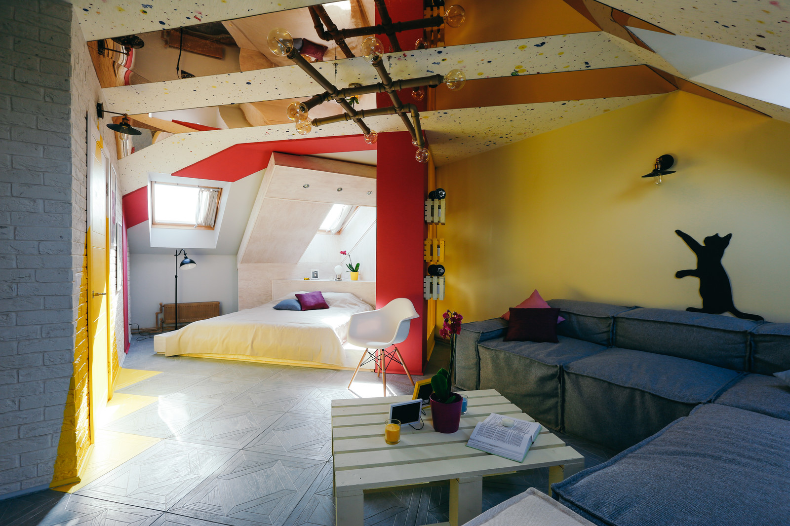 Акварельная спальня