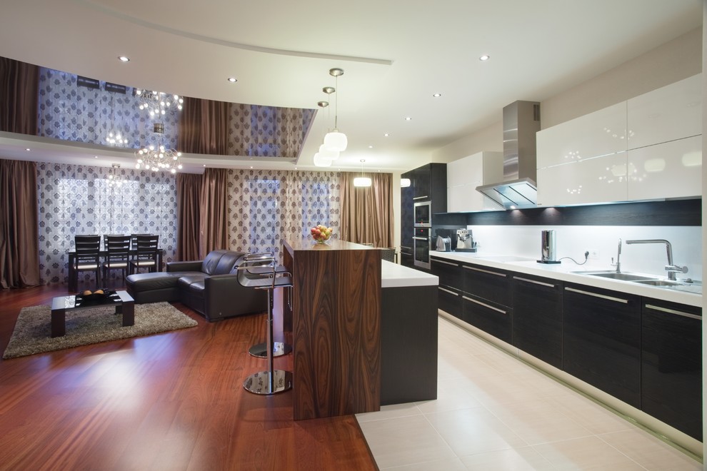 Современный стиль. Экзотический шпон.