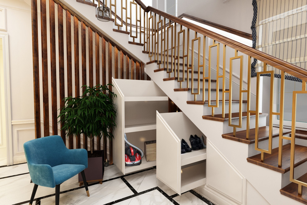 Парадный холл в коттедже