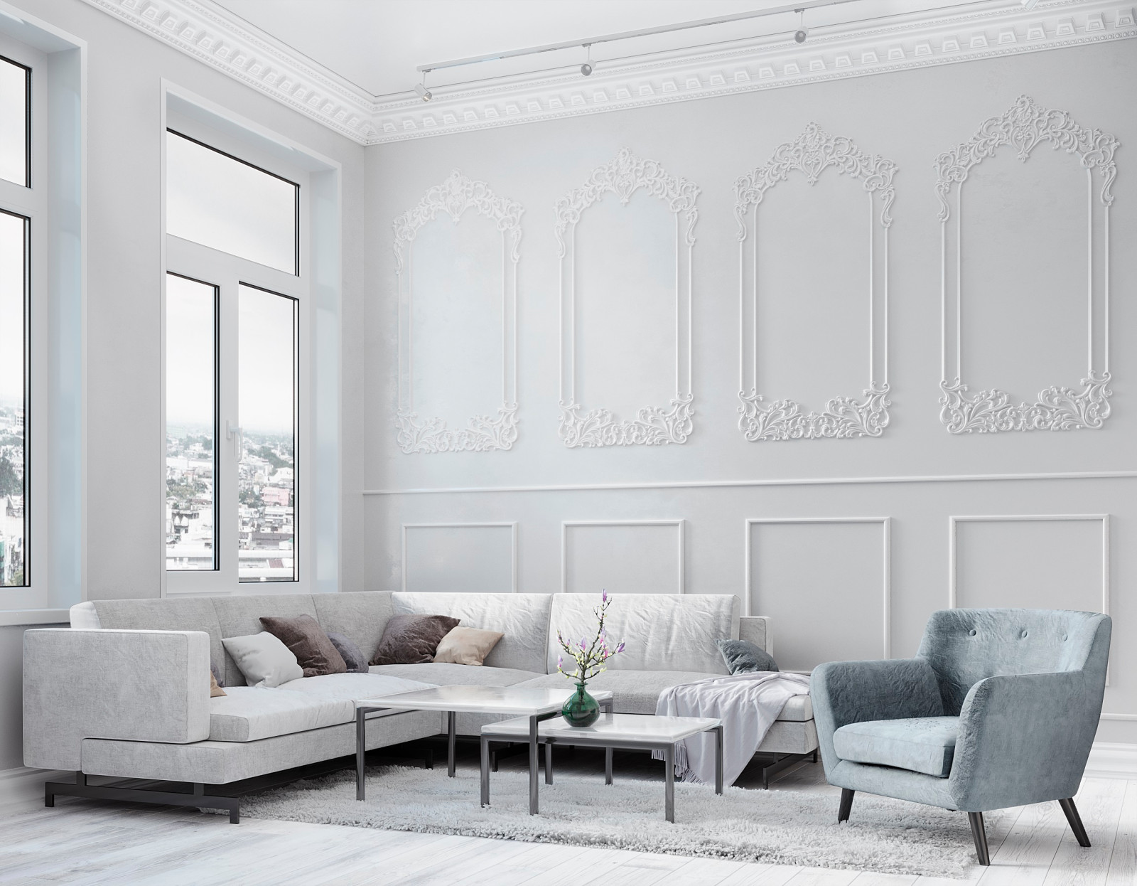 Визуализации интерьера