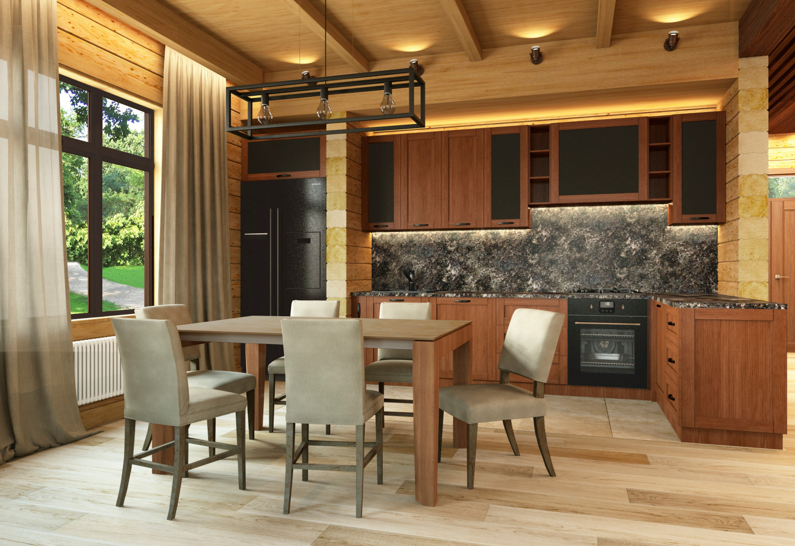 Дом из бруса