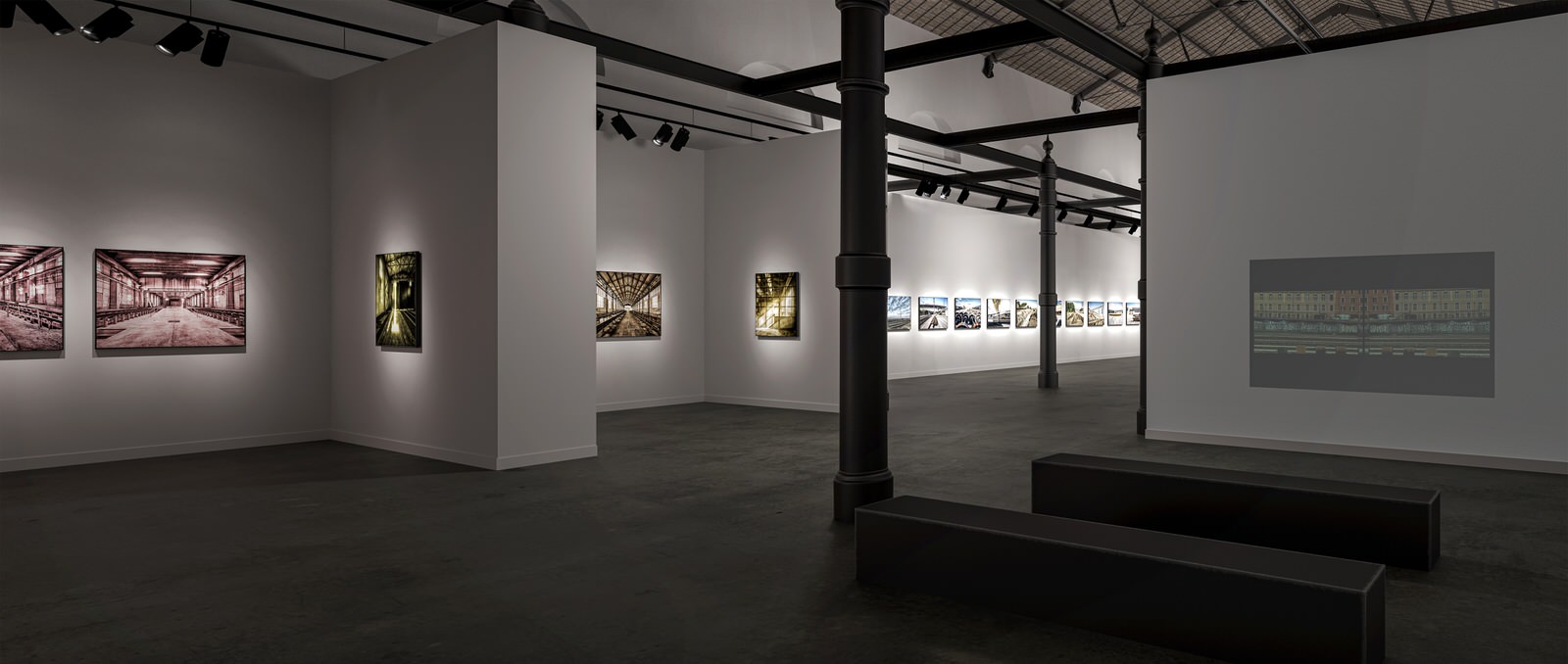 Обложка проекта: Визуализация выставочного павильона в Риме для выставки фотографий, 2020