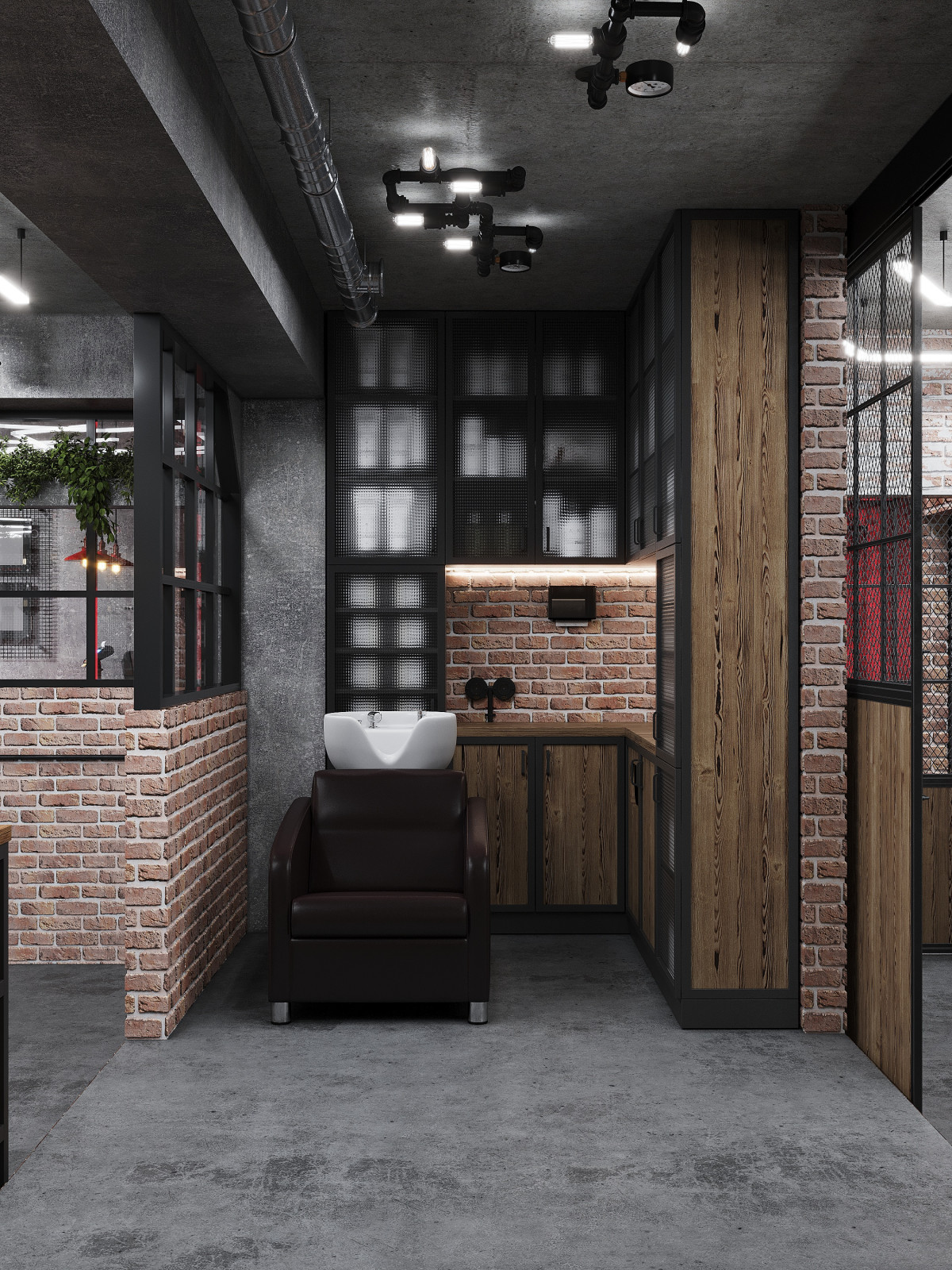 Дизайн барбершопа