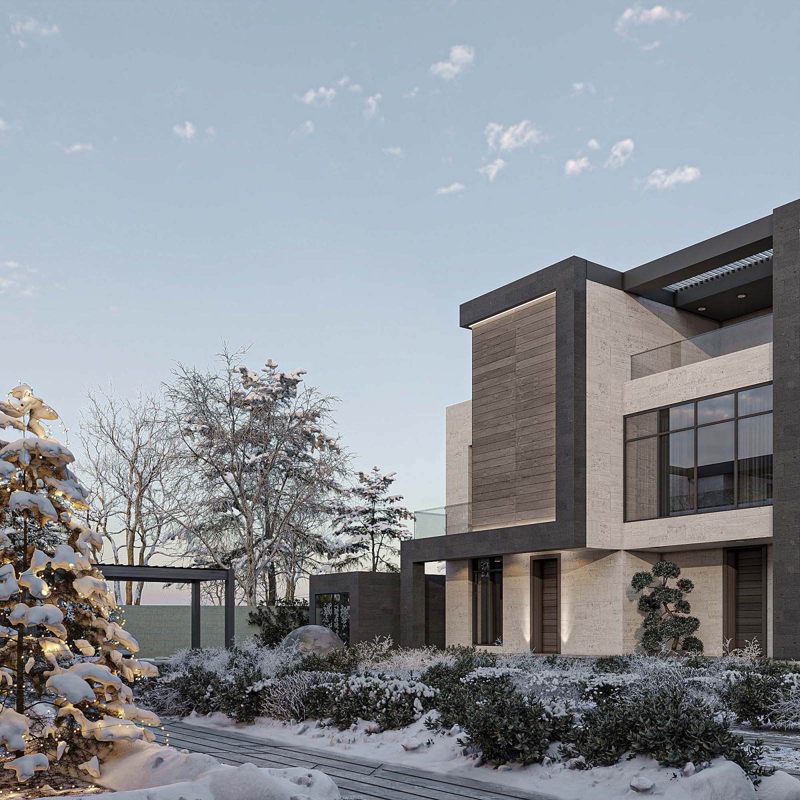 Bagrevand Townhouses Winter Mood