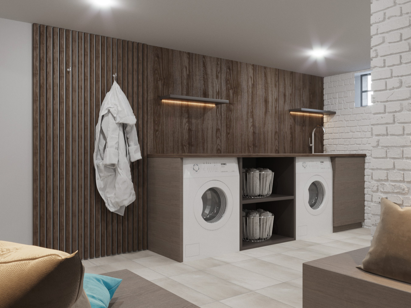 Дизайн интерьера дома на Дибуновской