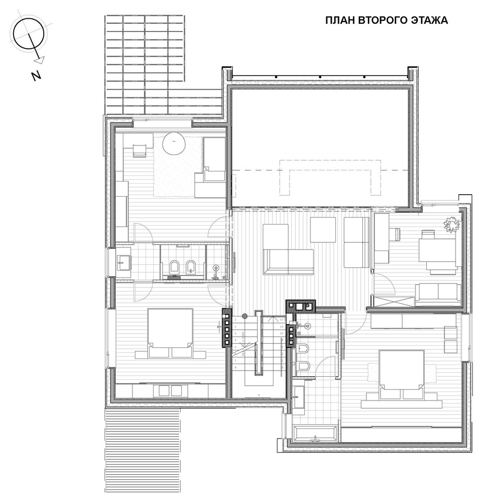Проект частного дома на Российской