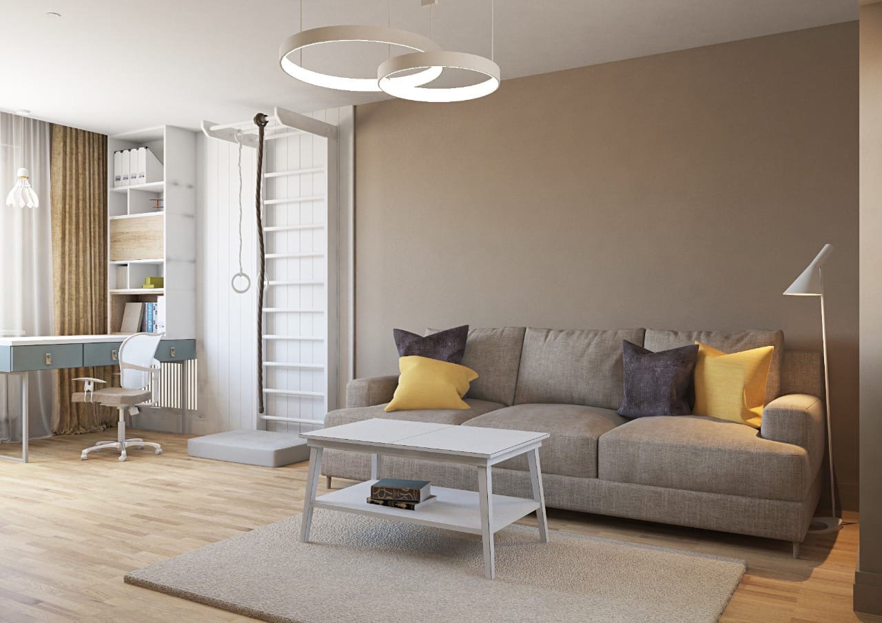 Обложка проекта: Гостиная-детская(ул. Титова)