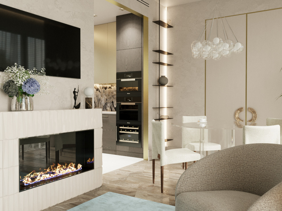 Обложка проекта: Москва, ЖК Прайм Парк, 71 кв.м, 2024 год