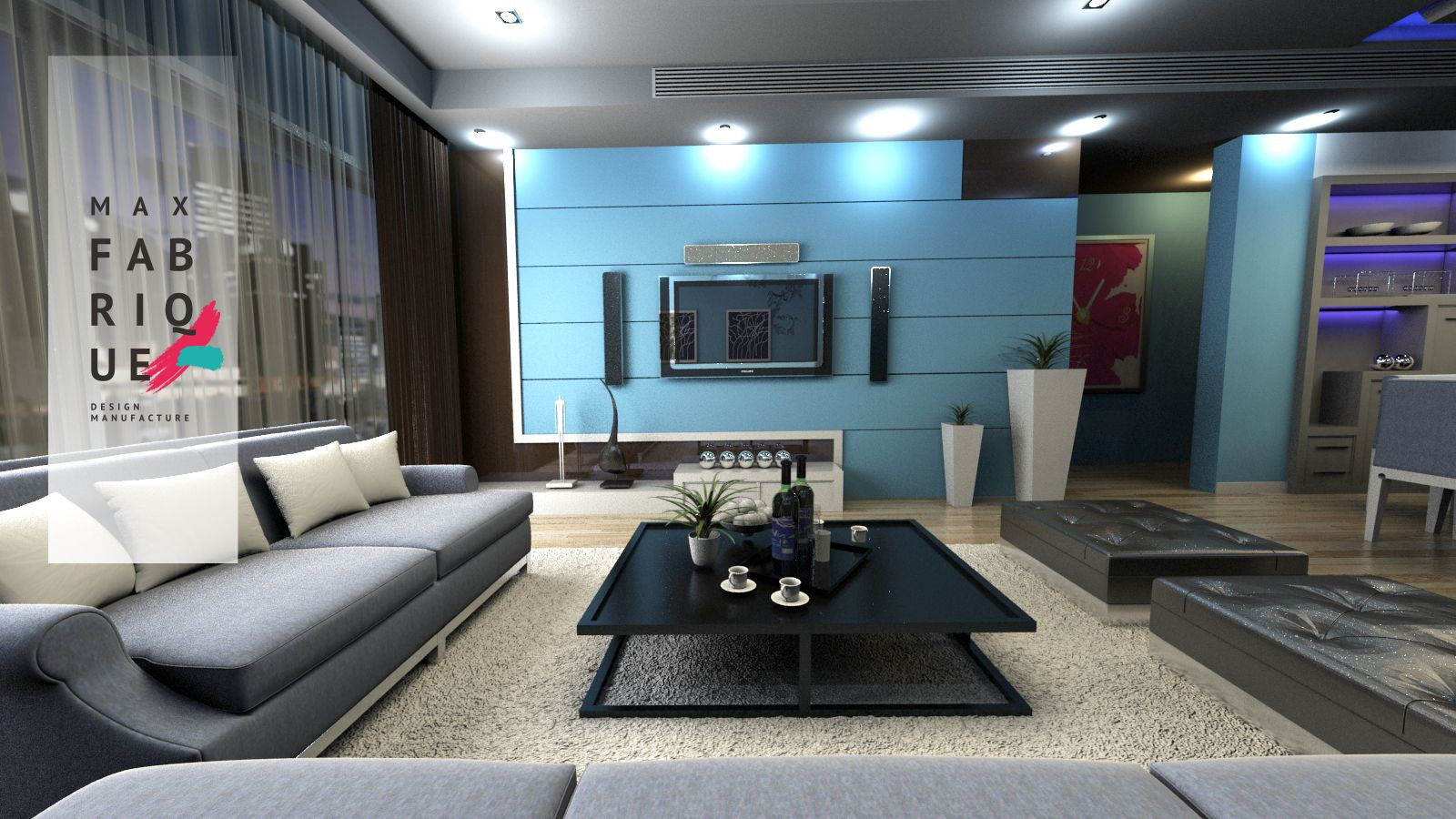 Обложка проекта: Дизайн-концепт Студии 30 кв.м.