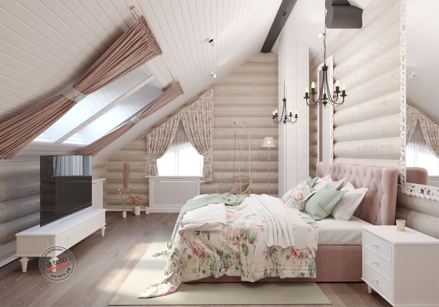 Дом из кругляка в Иркутске