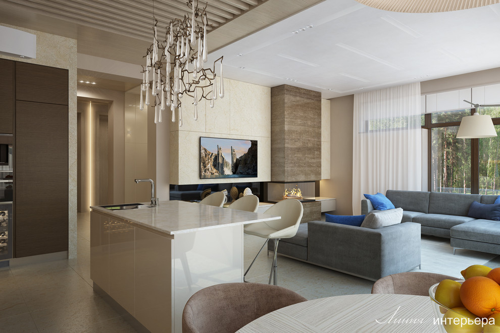 Современный интерьер в КП Светлогорье VIP