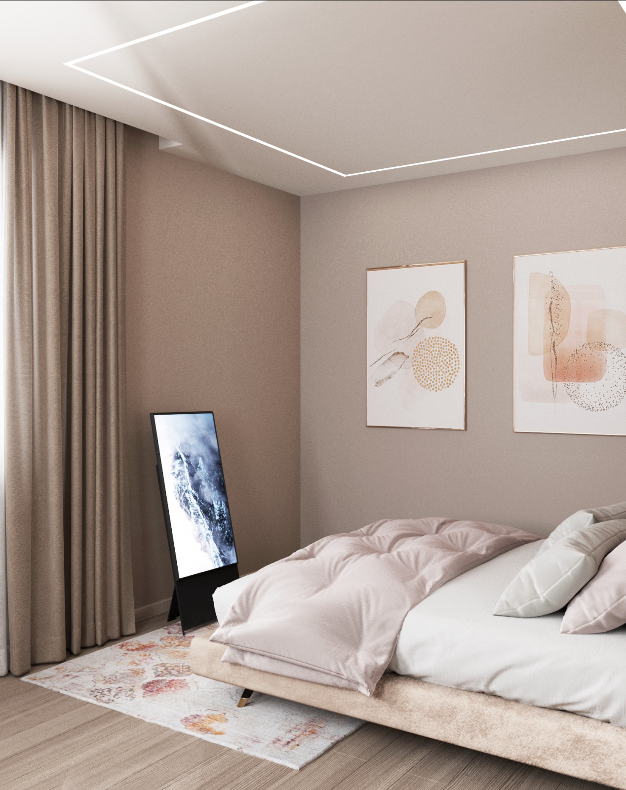 Квартира 200 м² у парка Царицыно (1 этаж)