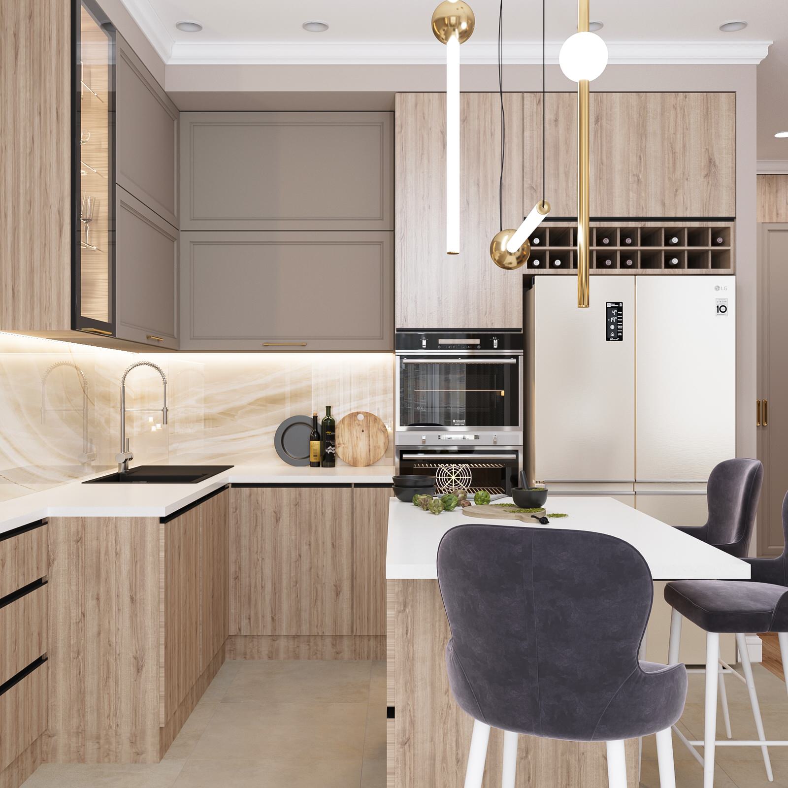 Трехкомнатная в ЖК Перспектива